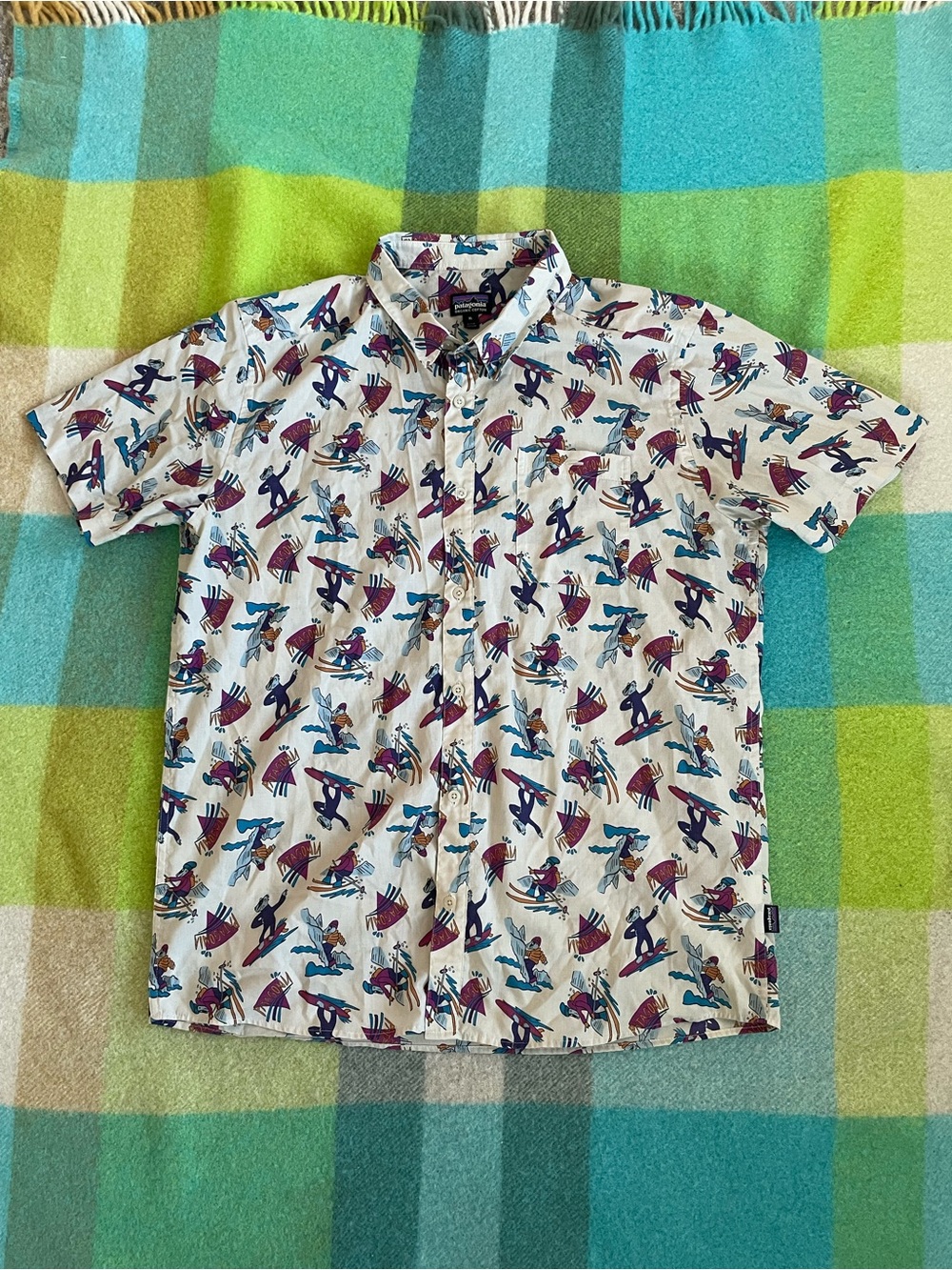 Patagonia Go To Mr Badger Organic Cotton Lightweight Shirt Men’s